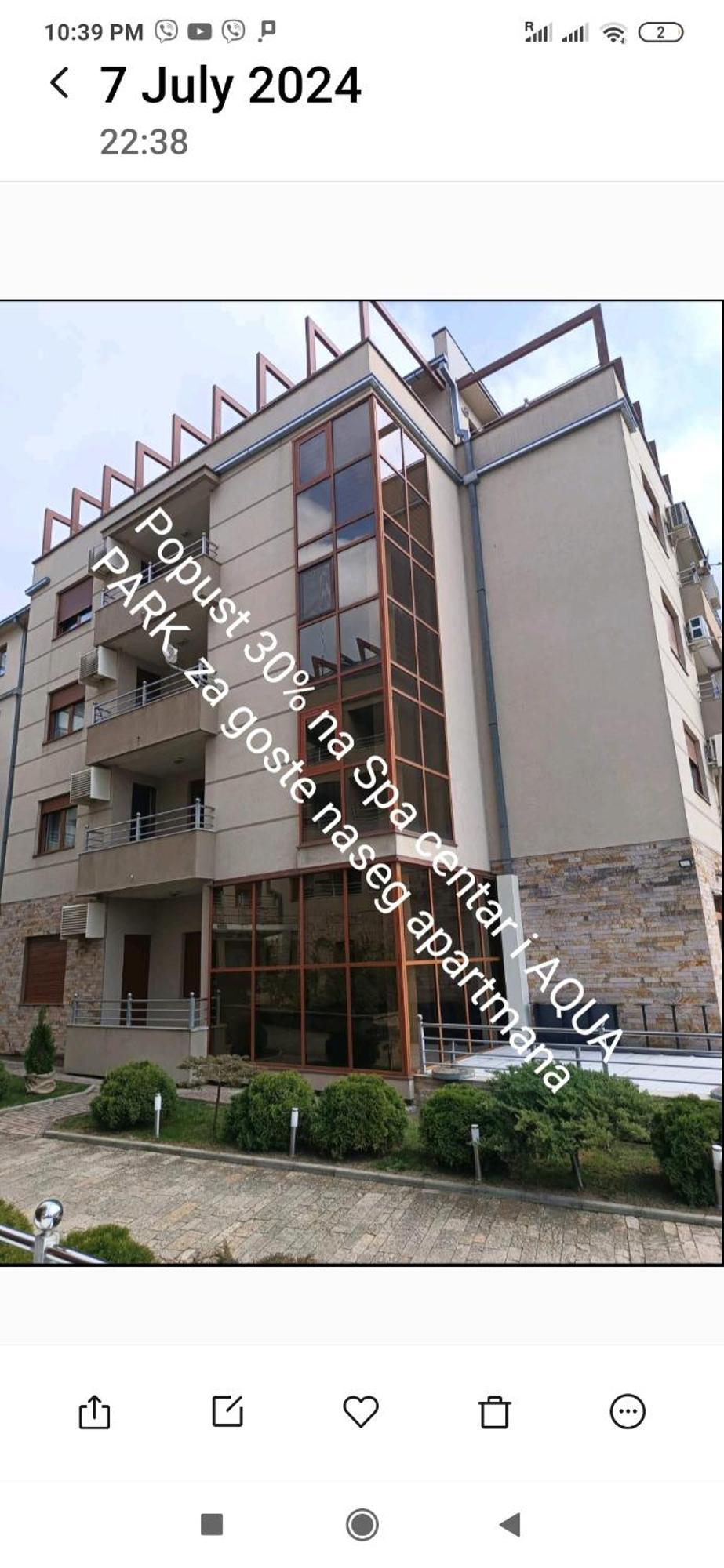 Nektar 88 Apartment Vrnjačka Banja Екстериор снимка